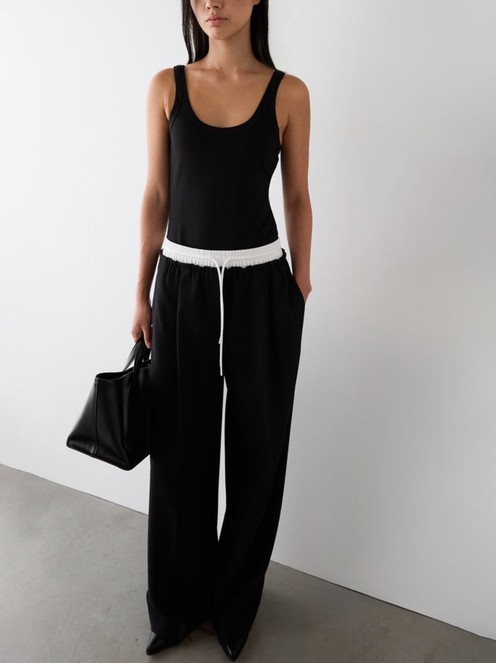 OAK + FORT | Boxer Waist Pants